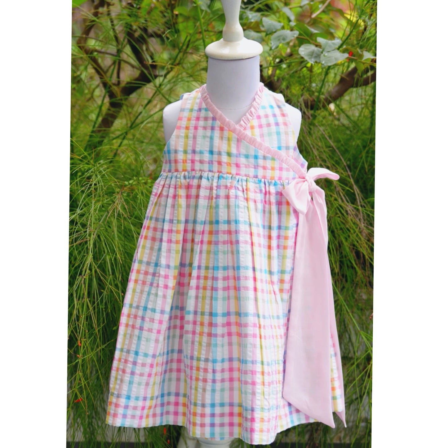 Rainbow Ruffle Twirl