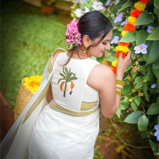 Vazha Varnam Saree