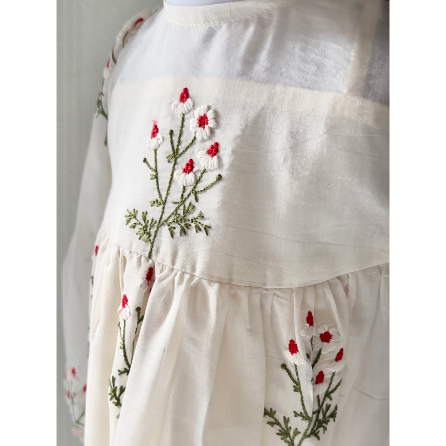 Season’s Spark Chanderi Dress