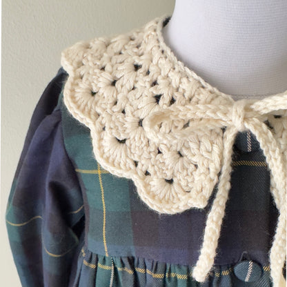 Vintage Green Check Dress