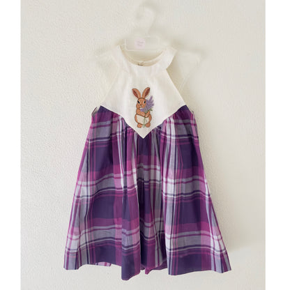 Lavender Bunny Blooms Dress