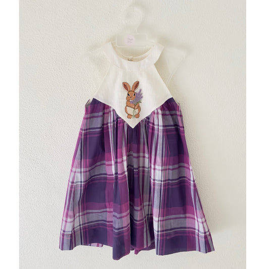 Lavender Bunny Blooms Dress