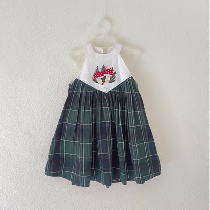 Woodland Christmas Mushroom Dress