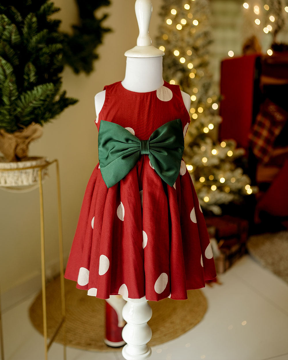 Red Polka Dress