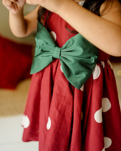 Red Polka Dress